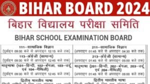 Bihar Board Matric Inter Exam Date 2024 (Expected) : बिहार बोर्ड मैट्रिक-इंटर परीक्षा 2025 संभावित तिथि जारी?